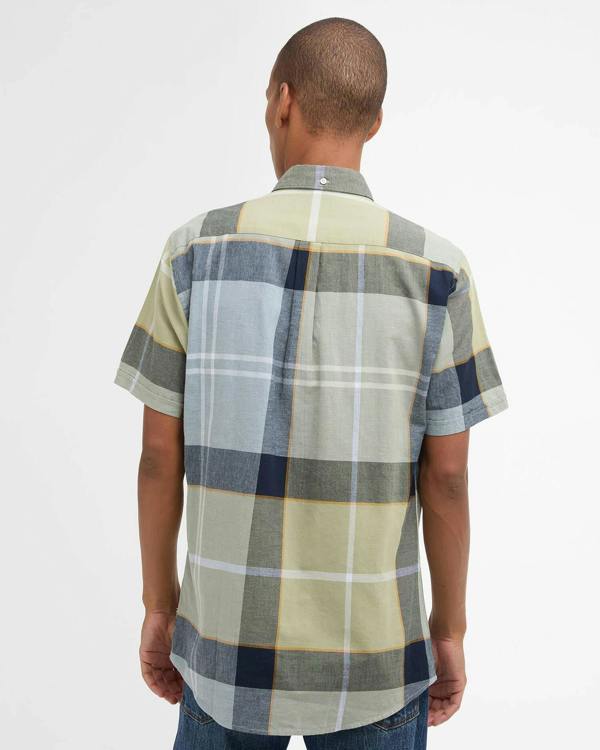 Barbour Doughill Short Sleeve Tartan Shirt - Highland Loch Tartan
