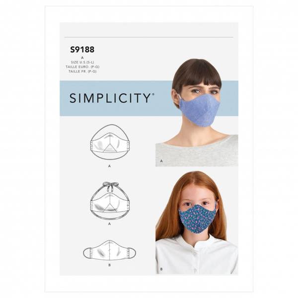 Simplicity Sewing Pattern 9188 for Kids, Teenagers, Men, Women, A (S-M-L) - Easy