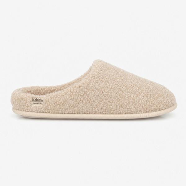 Totes BORG SWEPT BACK MULE SLIPPER Mules   in  White