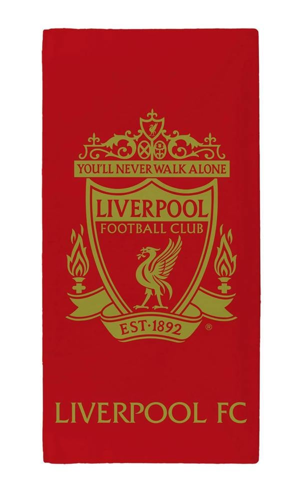 Liverpool FC Red & Gold Towel 70x140cm - VW
