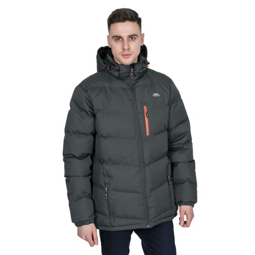 Trespass Mens Blustery Padded Jacket - Ash