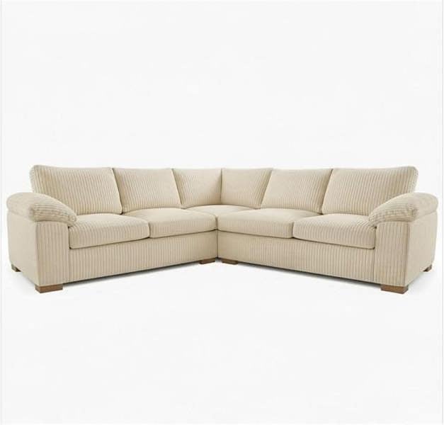 Snug Furniture Riva Amalfi Jumbo Cord Large Corner - 5 Seater Large Corner Sofa