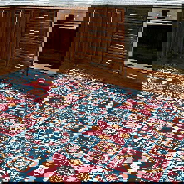 WFS6014 - Westminster Tiles Melange Floor Sticker 120cm x 60 cm