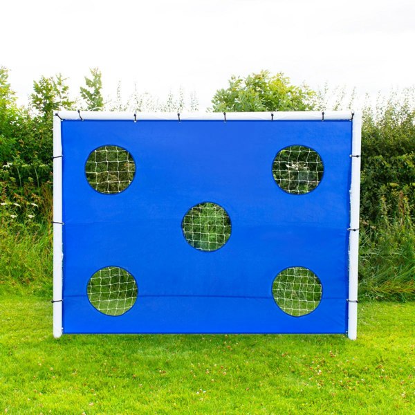 Monstershop 8 x 6ft Football Goal, Carry Case and Target Sheet