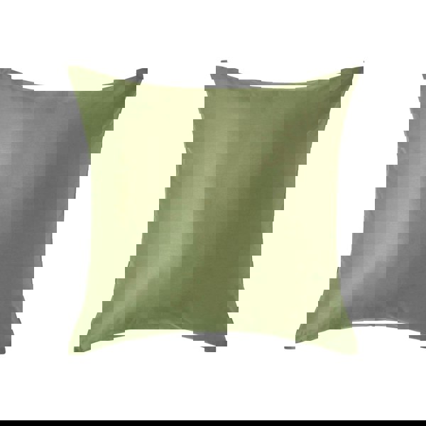 HOMESCAPES Organic 400 TC Egyptian Cotton Sateen Pillowcase, European Size