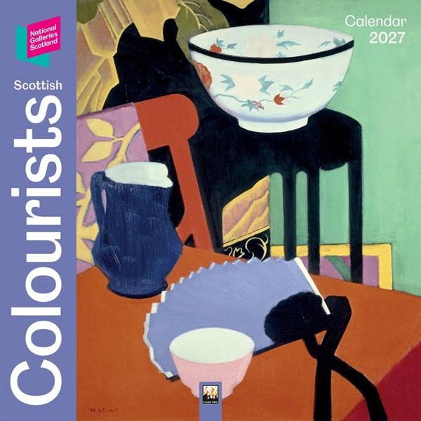 National Galleries Scotland, Scottish Colourists Calendar 2027, Wall Calendars, Month To View, Art, Gift