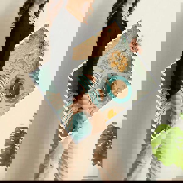 Extra Large Pictures For Living Room | Set of 3 Italian Lifestyle Wall art Prints