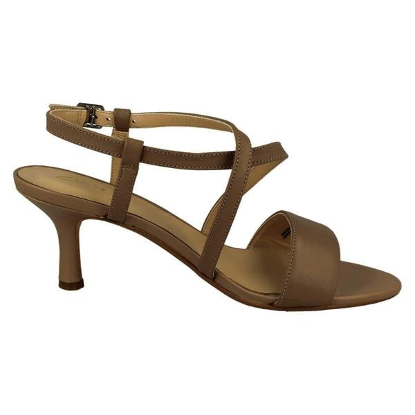 Clarks Ladies Clarks Strappy Heeled Sandals Amali Buckle