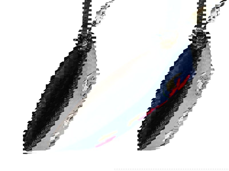 Mala Leather Snowdrop RFID Coin Purse – Pink Floral Appliqué