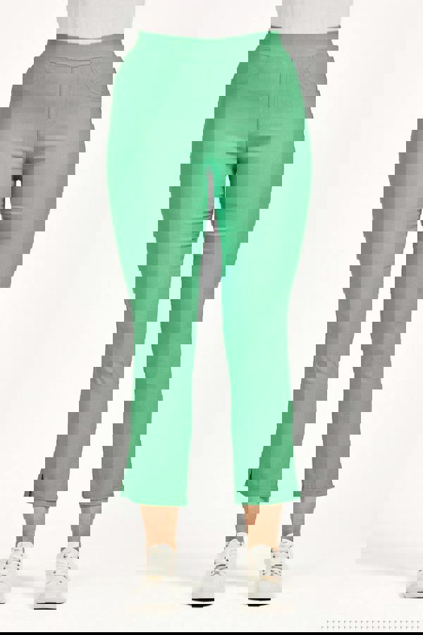 Mudflower Ankle Grazer Bengaline Stretch Trousers