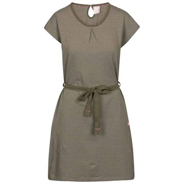 Trespass Womens/Ladies Lidia Round Neck Cotton Dress - Herb Stripe - 