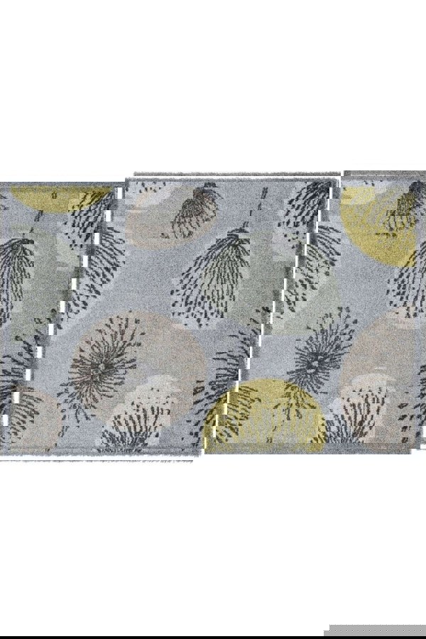 Washable Botanical Florals Mat | 50x75 cm