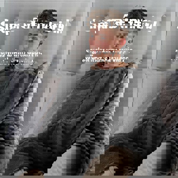 Slumberdown Comfy Hugs Heated Throw