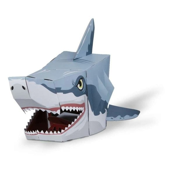 Fiesta Crafts Shark 3D Mask Card Craft
