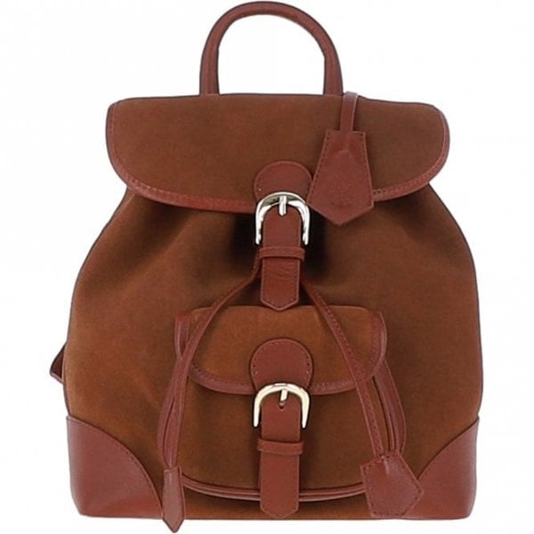 Ashwood Suede and Leather Backpack