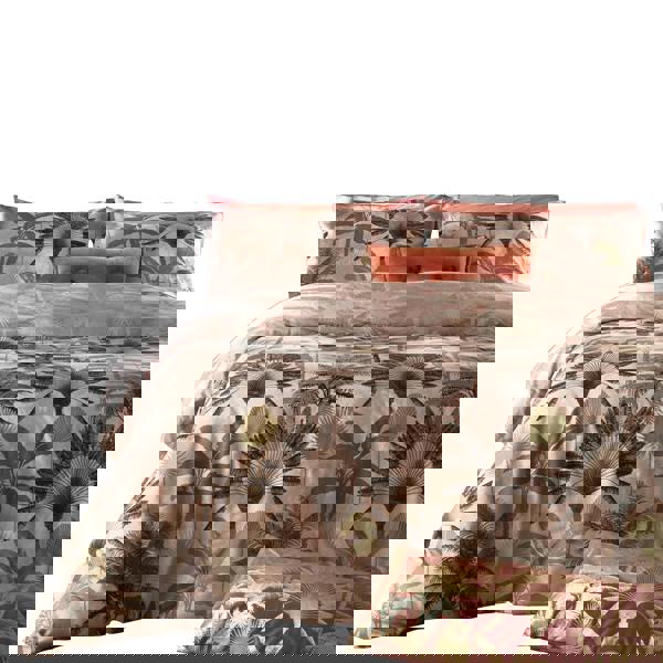 Furn Malaysian Palm Duvet Cover Set - Blush