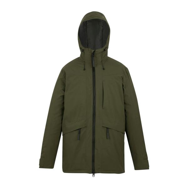 Regatta Mens Balaton Insulated Waterproof Jacket - Olive Green - 