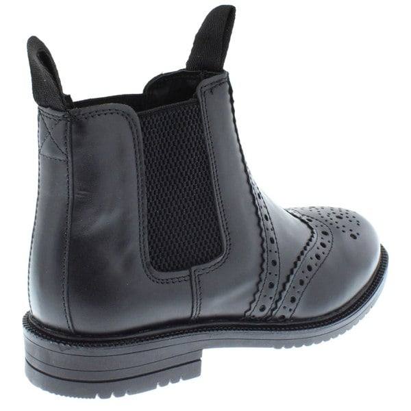 Frank James Peckham Mens & Boys Leather Brogue Chelsea Boots