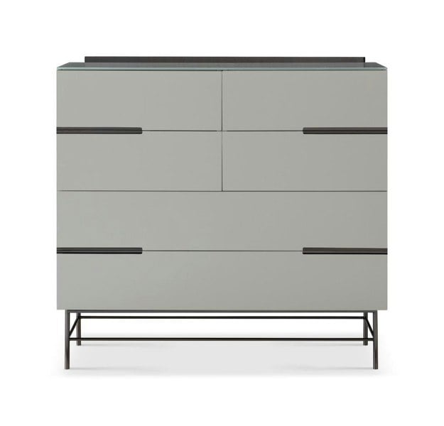 Six Drawer Wide Chest by Gillmore