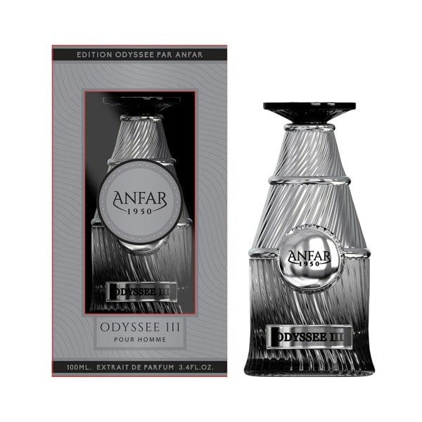 Anfar 1950 Odyssee III 100ml bottle and box front view