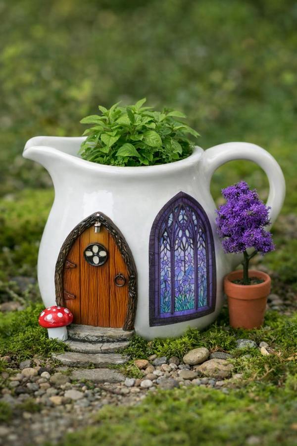 Bundled Gifts Fairy garden T-pots flower pot