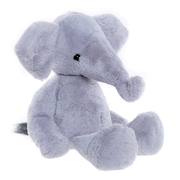 Charlie Bears Effie Elephant Cloudy Grey L