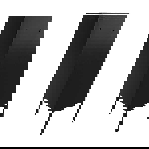 Dorel Home Mission District End Table Black Metal