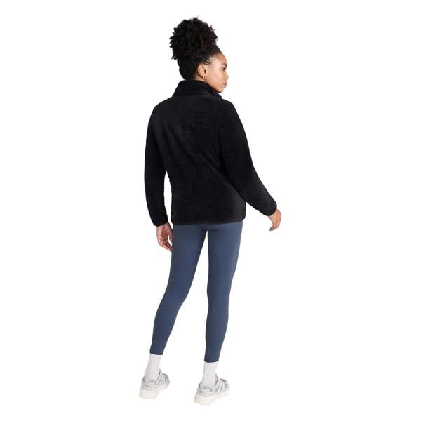 Animal Womens/Ladies Teddy Fleece Half Zip Jacket - Black - 