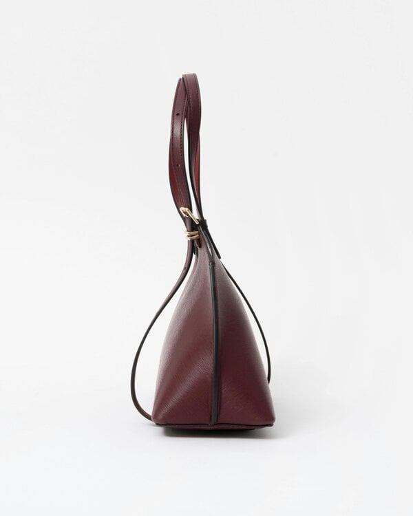 Tommy Hilfiger TH Modern Womens Mini Tote - Oxblood