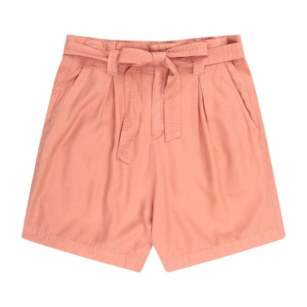 Animal Womens Loren Paperbag Shorts - Pink