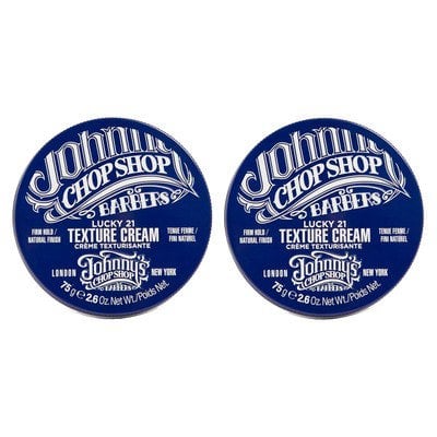 Johnny's Chop Shop Lucky 21 Texturising Cream 75g Duo Pack