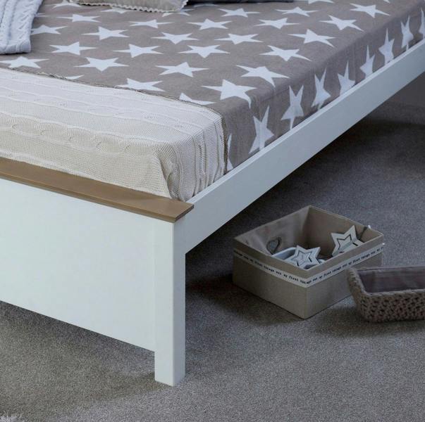 Bedmaster Chester White Wooden Storage Bed