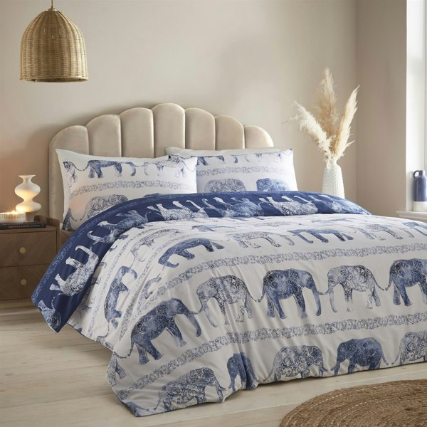 Charlotte Thomas Elephants Duvet Cover Set