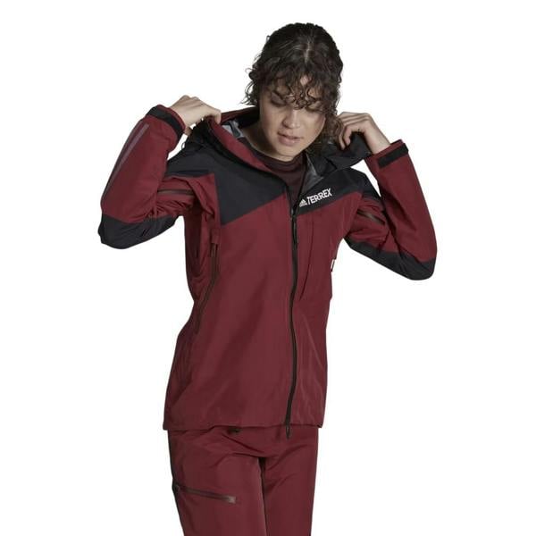 Adidas Womens/Ladies Jacket - Red - 