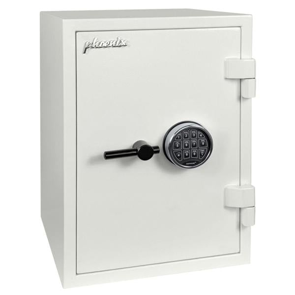 Phoenix Safe Phoenix Fortress SS1453E Security Safe in Scratch-resistant White Paint with VdS Certified Electronic Lock