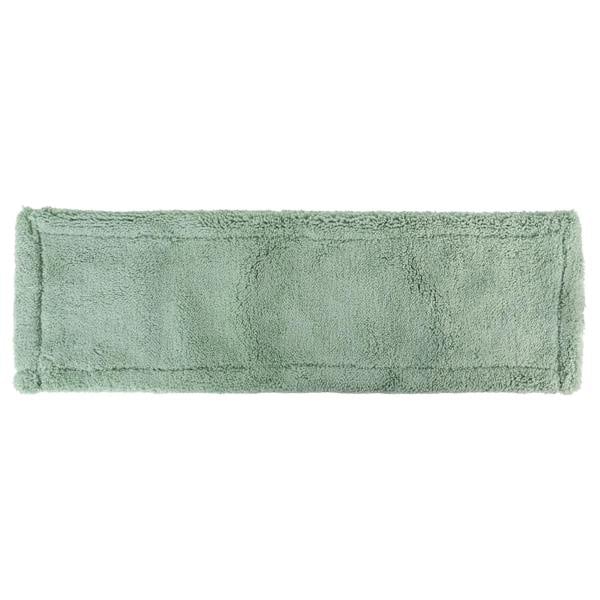 JVL Microfibre Mop Replacement Cleaning Pad - Green x 2