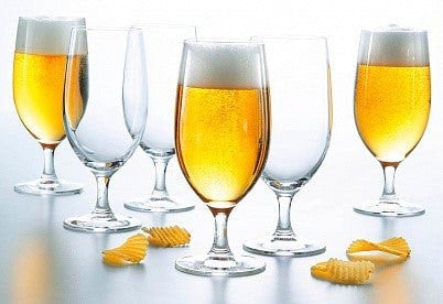 Luigi Bormioli: Michelangelo Masterpiece Large Craft Beer Glasses 575ML - 4 Pack