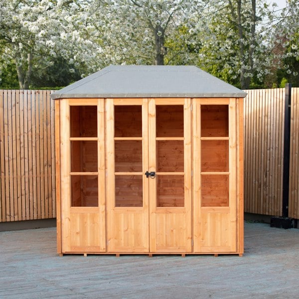 Shire Charleston Summerhouse Hipped Roof - Best Shed