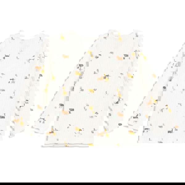 Mini Cuddles Baby Unisex Animal Print 2pc Set, Multicolor