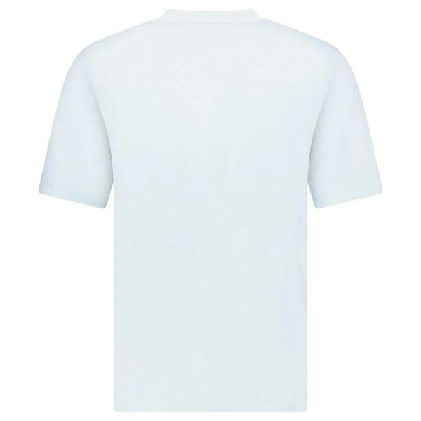 Burberry Check Logo Embroidered T-Shirt Blue - chancefashionco