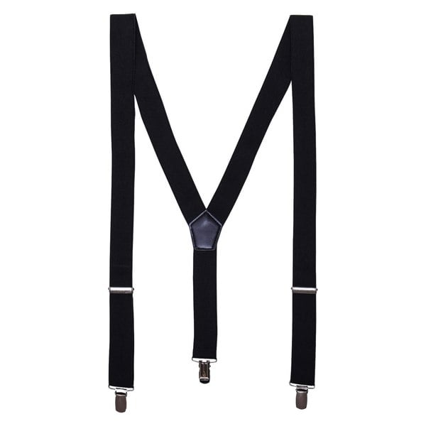 Premier Clip-On Trouser Braces - Black