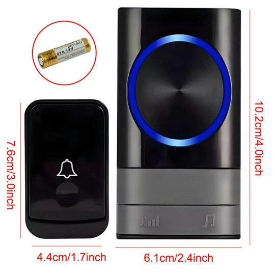Havendro Wireless Door Bells Waterproof Long Range Plug in Home Cordless Doorbell