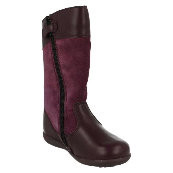 Start-rite Girls Aqua Rite by Startrite Mid Calf Decorative Boots Aqua Flutter