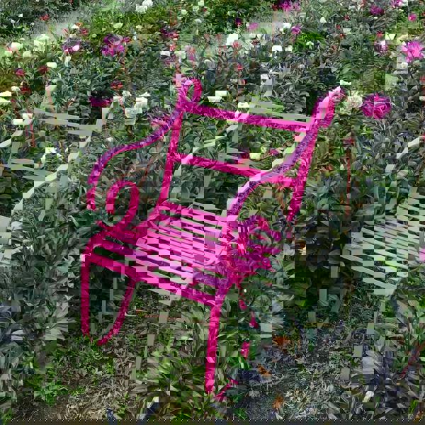 Norfolk Garden Furniture The Curved-Back Armchair - Pair