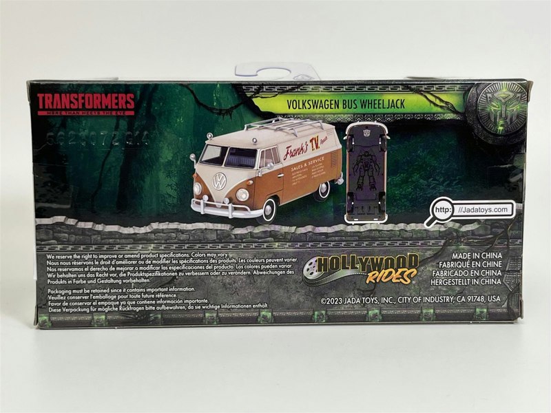 Jada Transformers Rise Of The Beasts Volkswagen Bus Wheeljack 1:32 253112011 34265