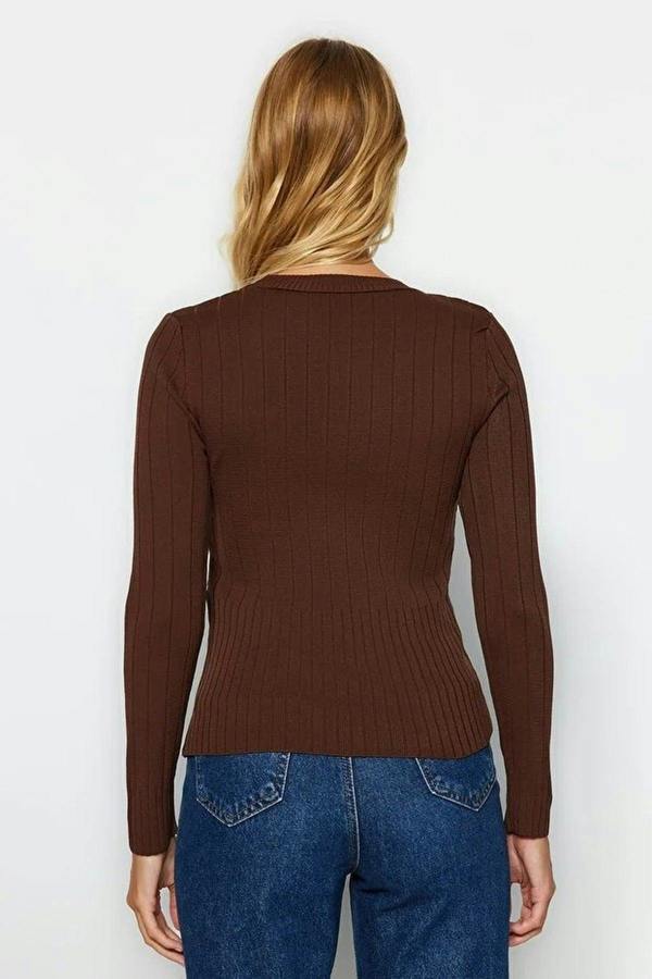 WOVCOR Basic Crew Neck Knit Sweater