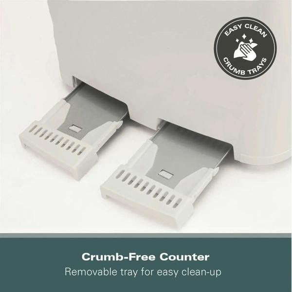 Hamilton Beach Essentials 4 Slice Toaster - White