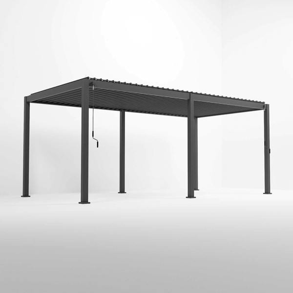 Ocean Designs Tivoli 6m x 3.6m Grey Frame Free Standing Pergola