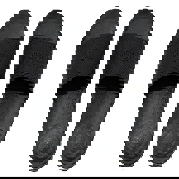 Fit Flop Unisex Adult iQushion Pool Sliders - Black - 