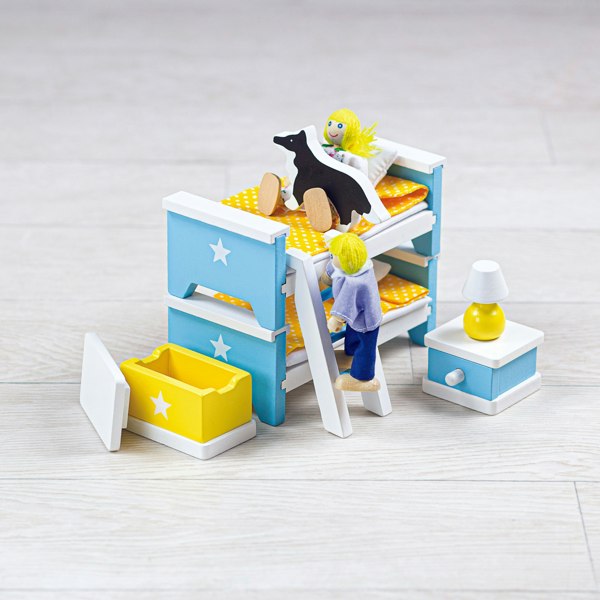 Tidlo Wooden Dolls House Children